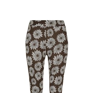 Leggings de yoga sans couture taille haute pour femmes Spandex/Nylon à séchage rapide respirant évacuant l'humidité avec motif imprimé taille élastique - Product Image 3