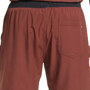 Vente en gros 100% toile de coton respirant séchage rapide cordon de serrage taille sport décontracté style cargo shorts pour hommes sur mesure en plein air - Product Image 5