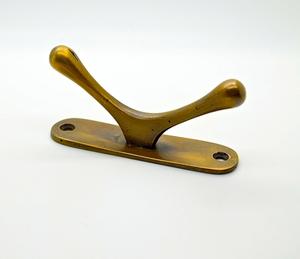 Gancho de pared de metal con pátina exclusiva de latón Ak, ganchos de cocina, ganchos para habitación de hotel - Product Image 5