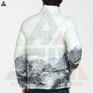 Dernière conception de veste à bulles pour homme Prix de vente veste à bulles de sublimation pour homme Prix bon marché veste à bulles à sublimation pour homme - Product Image 3