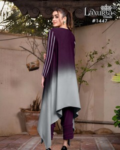 Accesorios de moda diseñador indio paquistaní bordado listo GEORGETTE fiesta festiva desgaste mujeres Salwar trajes último diseño - Product Image 3