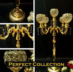 เชิงเทียนสีเงินและทองเกรดสูงสุดสำหรับตกแต่งงานแต่งงานซื้อในราคาที่ต่ำที่สุดเชิงเทียนส่งออกที่เชื่อถือได้ - Product Image 4