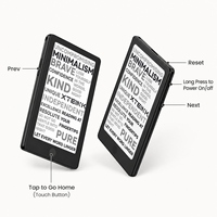 XTEINK X4 Pro E-Ink E-Book Reader Ultra-Tipis Portabel Saku EReader Multi-Bahasa Pembaca Buku Digital Magnetik