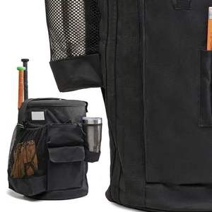 2025 nueva llegada bolsas de equipo de softbol de béisbol mochilas de equipo deportivo de lona de alta calidad con capacidad de diseño único 50-70L - Product Image 4