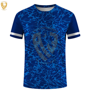 Nouveauté Nouveau Style Hommes T-shirts Imprimés Sublimés Court 100% Coton Manches Anti-Rides Sublimation T-shirts - Product Image 6
