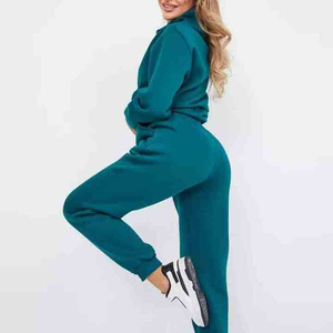 El Mejor Servicio ODM, Conjunto Deportivo Informal Estampado al por Mayor para Mujer, Pantalón con Capucha de Manga Larga, 100% Algodón de Secado Rápido - Product Image 6