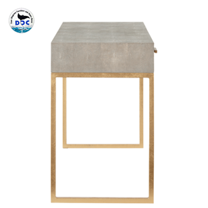 โต๊ะลิ้นชักคอมพิวเตอร์ทำจากหนังเทียมทรงสี่เหลี่ยมทันสมัยเฟอร์นิเจอร์บ้านห้องนั่งเล่นโรงแรม - Product Image 5