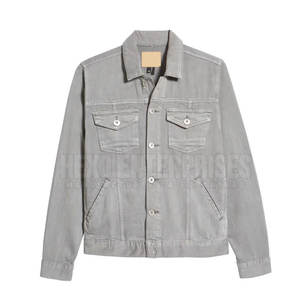 Chaqueta vaquera para hombre hecha a medida de gran tamaño más vendida Chaqueta vaquera para hombre de último diseño a precio barato - Product Image 4