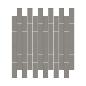 Briques Racta de haute qualité 1x2.7 mosaïque brillant mat sol mural pour salle de bain à la mode Villa Banglow hôtel avec gris ardoise - Product Image 1