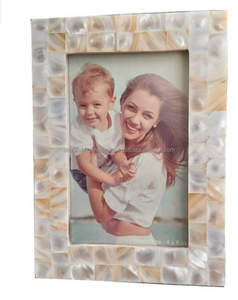 Modern design Mother of pearl Photo Frame Top Design <b>Wall</b> Decor Mother of Pearl Picture Frame <b>Wall</b> Art Photo frames - Product Image 2