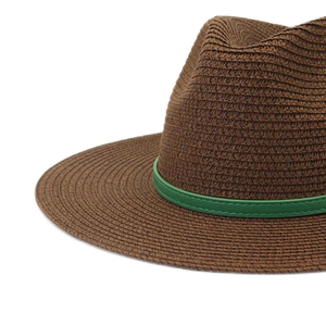 <b>Fedora</b> <b>Hats</b> Wide Brim Jazz <b>Fedora</b> <b>Hats</b> 2025 High Quality Best Wholesale Promotional Straw <b>Hats</b> for Men and Women OEM Service - Product Image 3