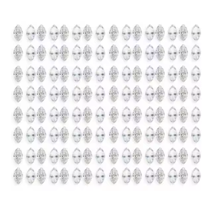 0.10ct Lab Grown Marquise Fancy Cut 4x2mm Diamante IGI GIA Certificado HPHT CVD VVS1 Claridad Diamantes sueltos llamativos - Product Image 2