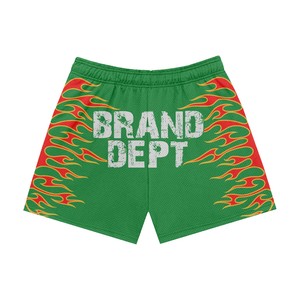 Pantalones cortos de alta calidad de sublimación de Material de poliéster de malla elegante de moda personalizada para hombres pantalones cortos de natación de playa personalizados - Product Image 3