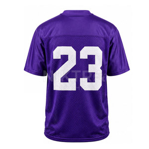 Jersey de Fútbol Americano Hecho a Medida en Pakistán, Resistente, Transpirable, de Manga Corta, Ecológico y de Secado Rápido - Product Image 3