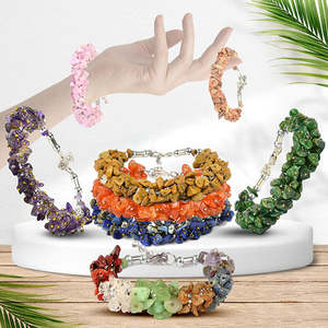Pulsera de Cristal de 7 Chakras, Piedra Preciosa Natural Curativa para Equilibrio y Energía - Product Image 6