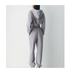 Vêtements décontractés pour femmes, crop top à capuche pour femmes, prix raisonnable, crop top à capuche best-seller pour femmes - Product Image 3