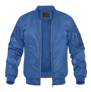 Chaquetas Bomber para Hombre al por Mayor, Fabricante, Impresión de Logotipo Personalizado, Cortavientos, Mangas Completas, Chaquetas Urbanas, Servicio OEM - Product Image 3