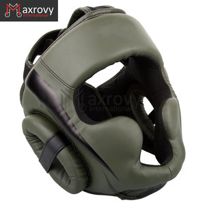 หมวกกันน็อคสำหรับใส่ชกมวยใส่ป้องกันใบหน้าหมวกกันน็อคสีกำหนดโลโก้ได้เองดีไซน์ใหม่ - Product Image 2