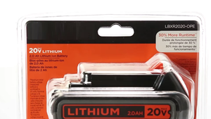 <span class=keywords><strong>20V</strong></span> <span class=keywords><strong>Max</strong></span> powerconnect 2.0Ah Pin <span class=keywords><strong>Lithium</strong></span> ion cho các công cụ không dây trong kho (LBXR2020-OPE) - Product Image 4