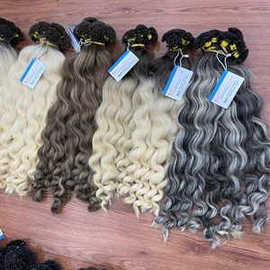 CHAUDE!! Vente chaude U Tip extensions de cheveux Remy droites naturelles vente en gros pointe plate cuticule alignée cheveux Extensions de cheveux humains - Product Image 3