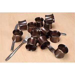 Anneaux de serviette en métal antiques pour la décoration de vaisselle en gros porte-mouchoirs de serviette cadeaux de vacances de noël - Product Image 2