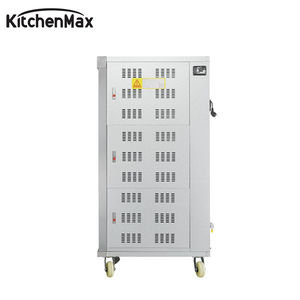 Four électrique KitchenMax haut de gamme commercial industriel à gaz pour la cuisson du pain Équipement complet de boulangerie Four électrique à gaz à 3 étages et 6 plateaux - Product Image 3