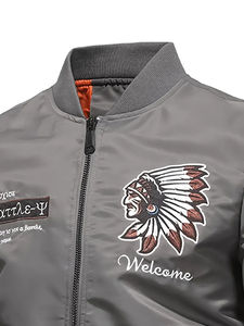 Recién llegado, chaqueta de invierno Bomber para hombre, chaqueta Bomber de alta calidad para hombre, chaqueta de invierno Bomber hecha a medida para HOMBRE - Product Image 3