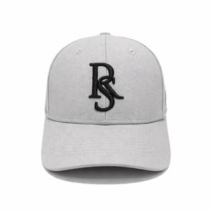 OEM diseño de logotipo personalizado de alto perfil de 6 paneles gorras de béisbol en gris con 5 paneles para negocios proveedor de Vietnam - Product Image 1