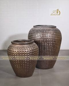 Maceta de cerámica esmaltada moderna y elegante, opción duradera para interiores/exteriores, respetuosa con el medio ambiente, para mejorar el jardín y plantar en el hogar - Product Image 4