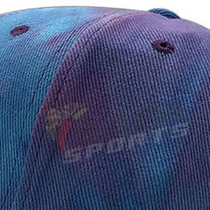 Casquette de camionneur en maille à 5 panneaux en daim brodé personnalisé Motif à pois sportif avec impression bouffante comportant votre logo - Product Image 6