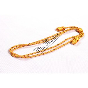 OEM Cap Cordon Argent Cap Cordon En Gros Visière Chapeau Cordon Fil Tricoté À La Main Textile Fabriqué - Product Image 4