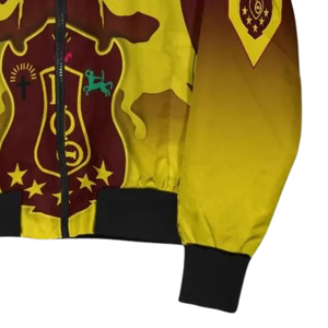 Chaqueta griega de satén Iota Phi Theta 1963, chaqueta universitaria bordada de la fraternidad, chaqueta bomber para hombre, ropa exterior universitaria - Product Image 6