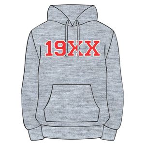 KAP Gris Pull À Capuche Coton Mélange Grec Fraternité Vêtements Personnalisé Divine Nine HBCU Greek Life Streetwear avec Année Fondatrice - Product Image 2