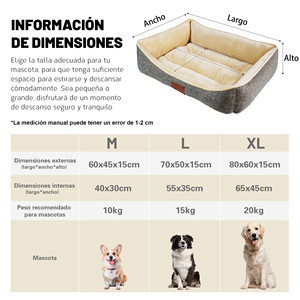 Cuccia per Cani Meccanica Lavabile Riscaldante Portatile Confortevole con Rivestimento in Morbido Pile Antiscivolo Traspirante in Fibra di Poliestere Polare - Product Image 4