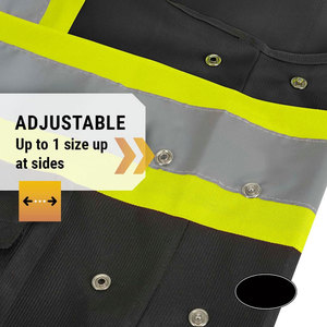 Precio razonable Hombres HI Vis Chaleco Última moda Calidad Premium Transpirable Top Trending Hombres HI Vis Chaleco con diseños únicos - Product Image 3