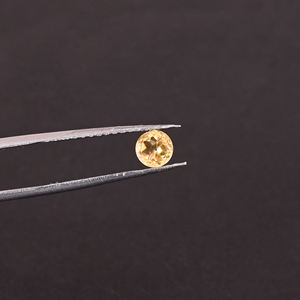 พลอยซิทรินธรรมชาติขนาด5มม. 2.95Cts ตัดแบบปกติ6ชิ้นสำหรับทำเครื่องประดับ - Product Image 4