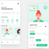 Best Cleaning Services App for Android Mac Linux & -Hybrid App with 24/7 Support Stock Available