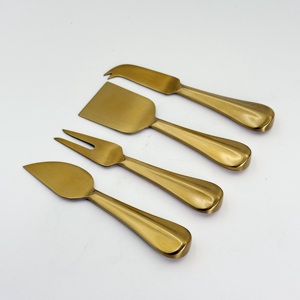 Juego de Cuchillos para Queso de Acero Inoxidable de 4 Piezas con Caja, Venta al por Mayor de Fábrica, para Regalo de Navidad - Product Image 4