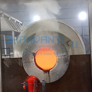 Meilleur four rotatif de 5 tonnes avec composants du noyau du roulement du moteur de la pompe pour la fusion des métaux en aluminium Capacité de maintien du métal liquide élevée - Product Image 2