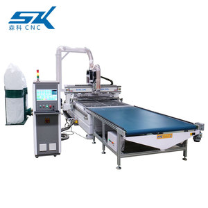 توجيه Cnc Atc لخط المعالجة المركزي المتداخل مع جهاز توجيه الخشب التلقائي Atc - Product Image 4