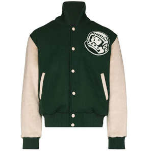 Chaqueta de Invierno de Buena Calidad, Estilo Universitario, con Cuello Alto, Larga, al por Mayor, con Logotipo Personalizado, Lisa - Product Image 5