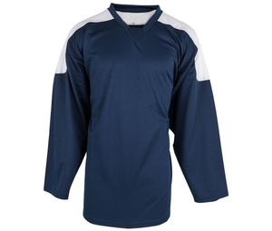 Camiseta de hockey sobre hielo de malla reversible unisex, camiseta de equipo a rayas con capucha, Camiseta deportiva sublimada para adultos impresa con nombre OEM para hombres - Product Image 5