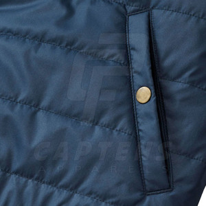 Chaqueta acolchada con logotipo personalizado de alta calidad, servicio OEM, chaqueta acolchada de invierno para hombre de nuevo diseño para adultos - Product Image 6