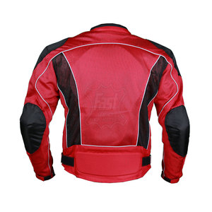 Prix de gros 2025 Vestes de moto pour hommes Conception personnalisée Veste de course à moto Veste en cuir pour hommes à vendre - Product Image 2