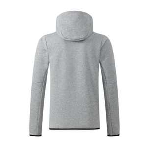 Nuevos chándales de entrenamiento de algodón ecológicos de invierno con cremallera completa para hombres con características de secado rápido y transpirables - Product Image 3