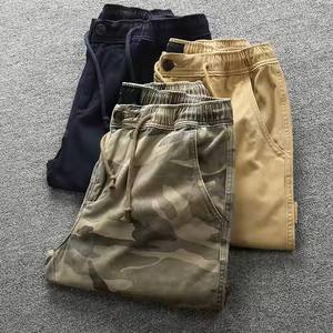 Nuevos pantalones cortos informales, pantalones cortos de tela suaves y cómodos para hombres, 100% de algodón, estampado personalizado, tallas ajustables para hombres, tarifa al por mayor - Product Image 3