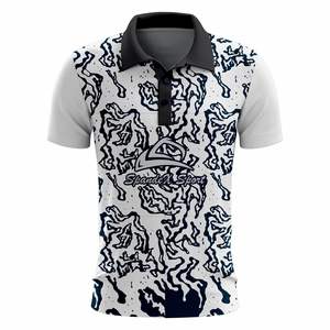 Haute qualité été hommes polo à manches courtes concepteur broderie Sublimation différent polo chemise - Product Image 1