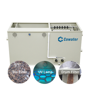 Hệ thống lọc bể cá không cần bảo trì Cowater K5 MBBR, tích hợp đèn UV và thiết bị nuôi trồng thủy sản. - Product Image 6