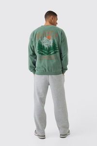 Nuevas sudaderas de cuello redondo con logotipo personalizado de gran tamaño, transpirables, pesadas, 350GSM, hombros caídos, deportes, 100% sudaderas con capucha de algodón para hombres - Product Image 2