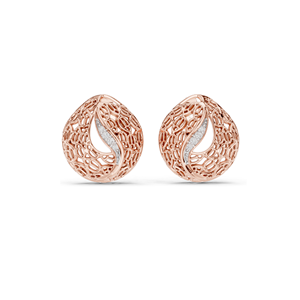 Pendientes de Diamantes de Laboratorio de 0.06 CT para Mujer, Claridad VVS-VS EF, Oro de 18KT, 14KT, 10KT y Plata 925, Oro Rosa, Amarillo, Blanco - Product Image 2